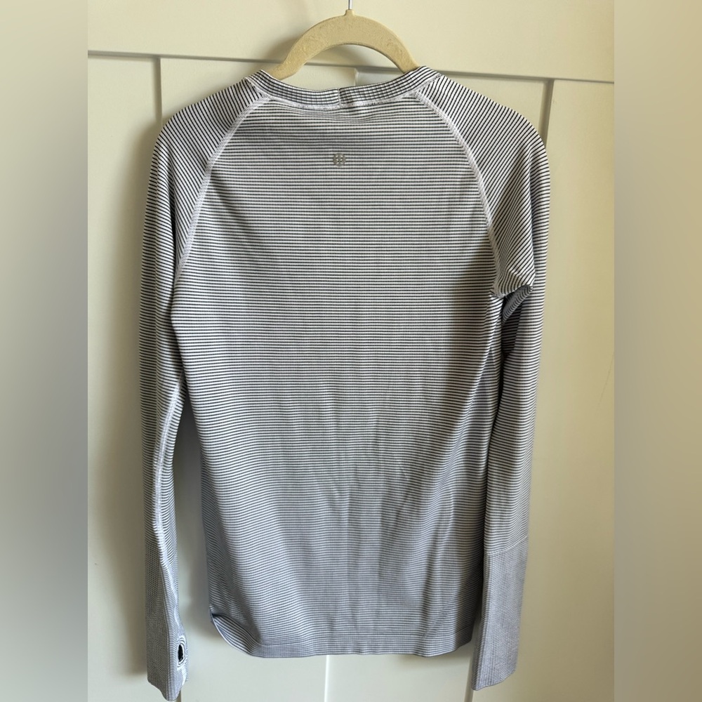 Lululemon Swiftly Tech Tempo Stripe black/white - Picture 3 of 11
